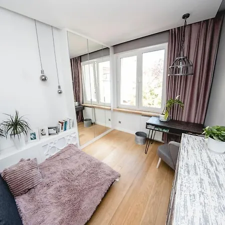 Stylowy W Centrum Sopotu Z Projektorem شقة سوبوت