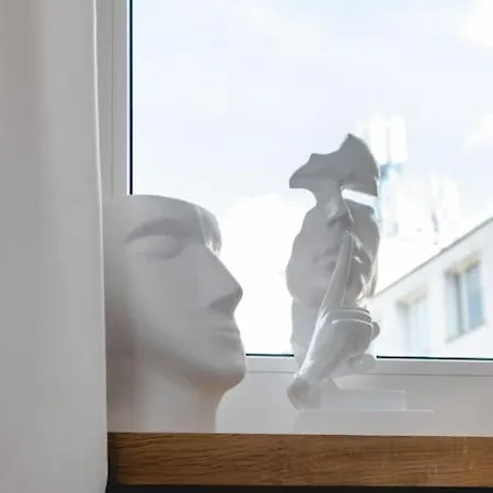 Stylowy W Centrum Sopotu Z Projektorem 아파트