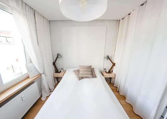 Stylowy W Centrum Sopotu Z Projektorem Apartamento *